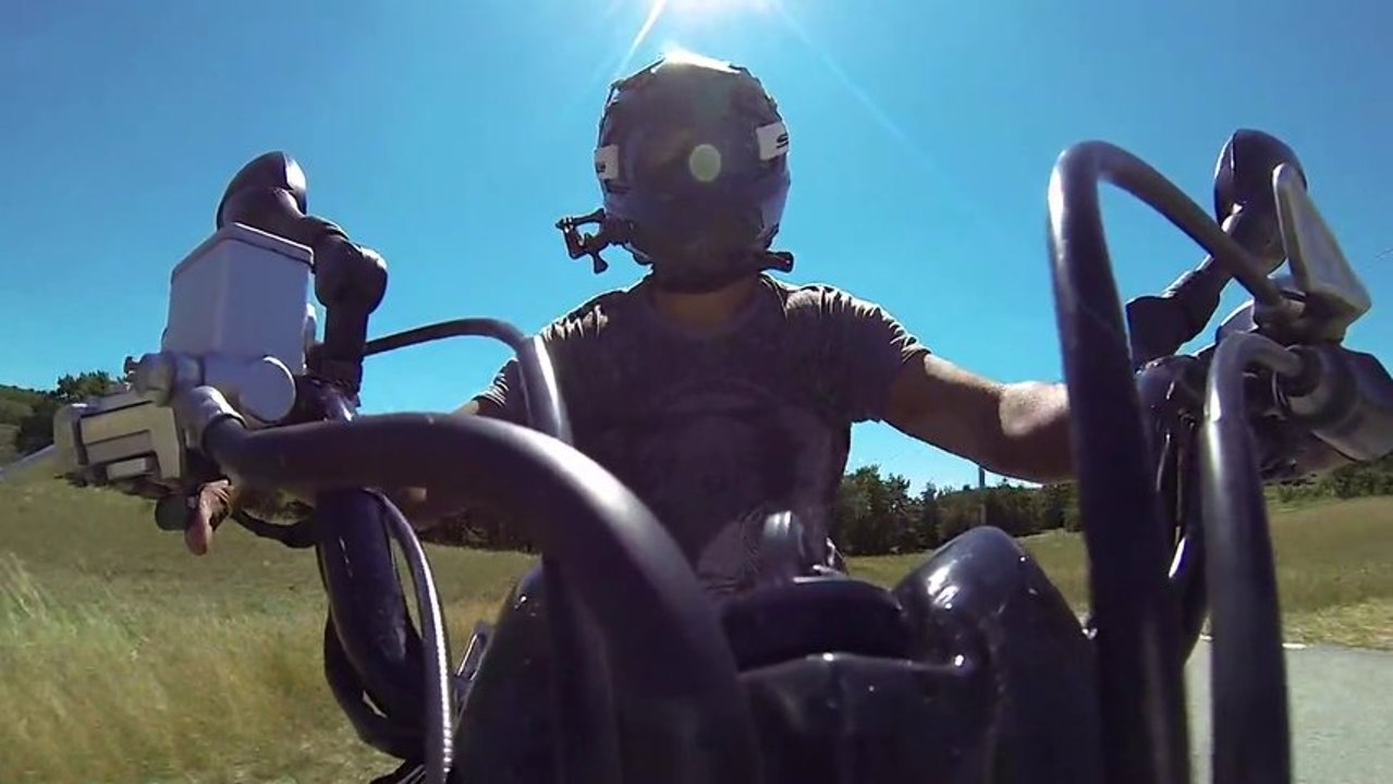 Quad Raptor 700 Yamaha Accélération 130 KM/h - GoPro 3 HD