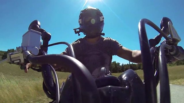 Quad Raptor 700 Yamaha Accélération 130 KM/h - GoPro 3 HD
