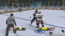 NHL 2K9 - La bagarre!!