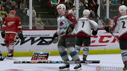NHL 2K9 - Une baston, et ça repart