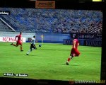 Pro Evolution Soccer 2008 - Gameplay à la GC 2007