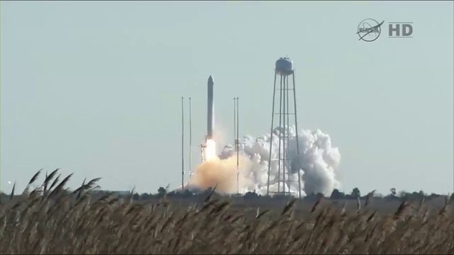 [Antares] Launch Replays of Cygnus CRS-1 on Antares Rocket to Space Station