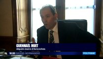le maire d'Avranches Guénhaël Huet Huet conteste les chiffres du recensement - janvier 2014