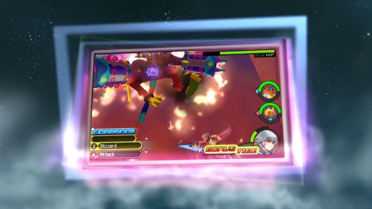 Kingdom Hearts 3D : Dream Drop Distance - Gameplay "mini" video 4
