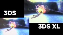 Kid Icarus Uprising - 3DS vs 3DS XL : comparatif des écrans