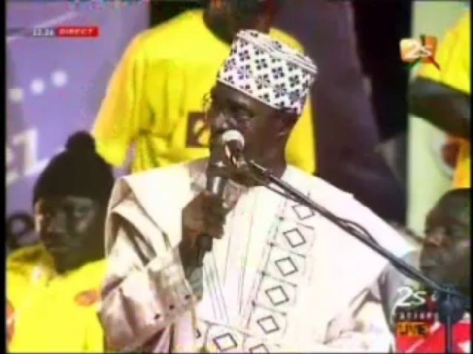 Entrée de Balla gaye 2, Tyson, Eumeu Sene lors du Big Show