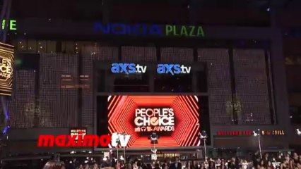 Nina Dobrev PCA 2014 Red Carpet