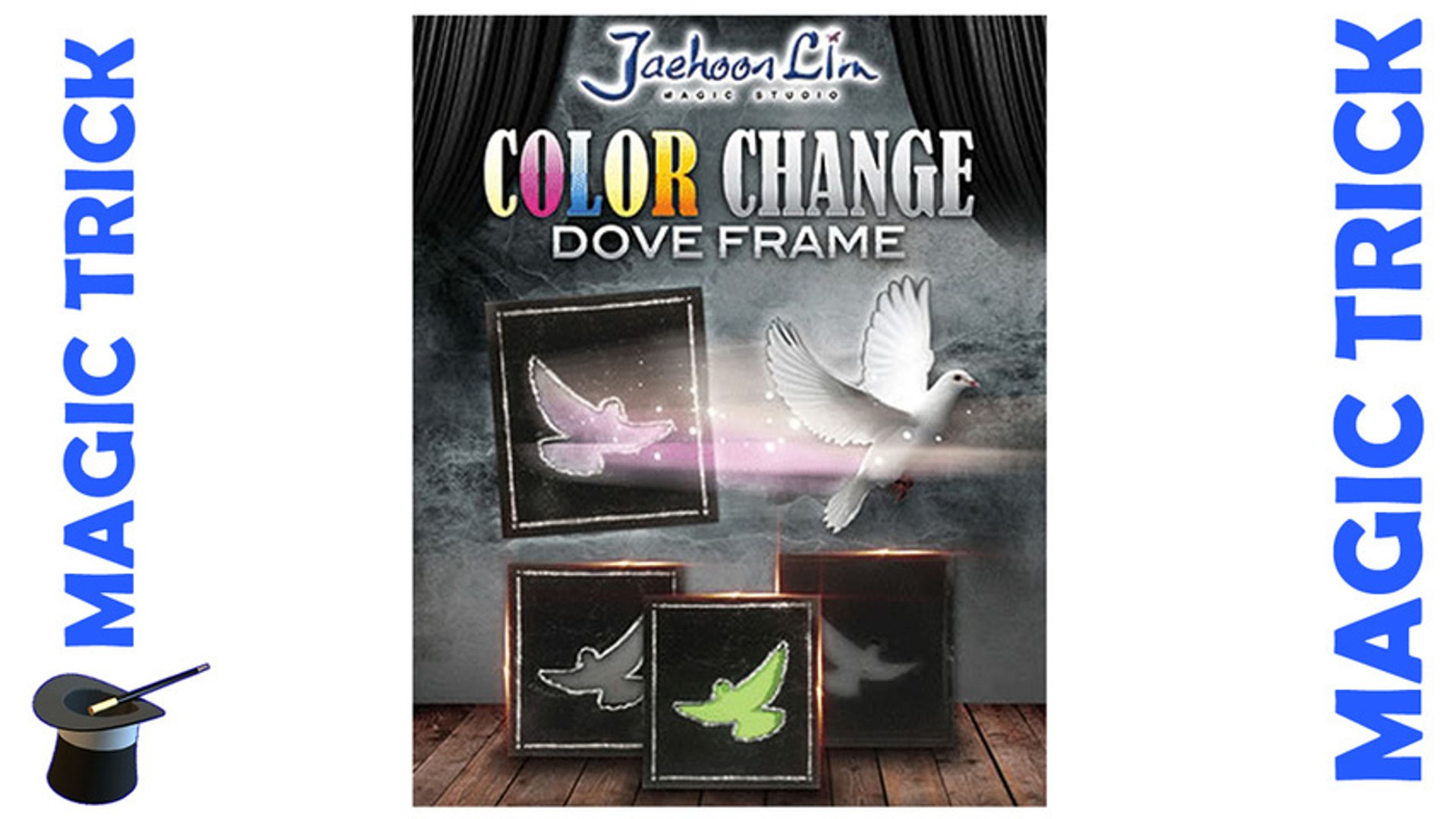Color Change Dove Frame By Jaehoon Lim Stage Magic Trick - 