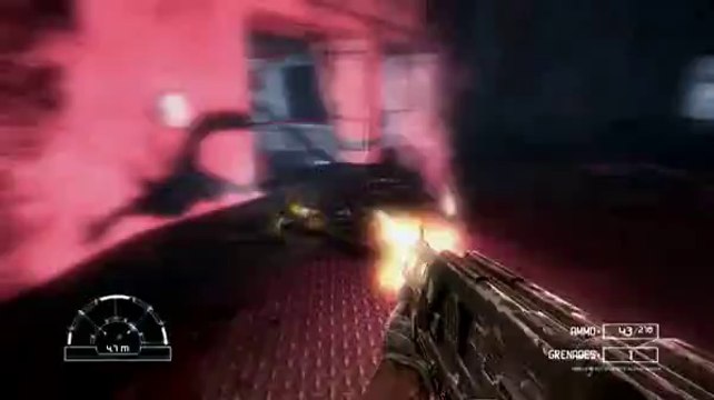 Aliens vs. Predator - Marine gameplay