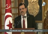 بوابة ماسبيرو : رئيس الوزراء التونسى يقدم إستقالة حكومته.