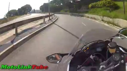 HORNETEIRA TENTANDO ARREPIAR O MOTOLINKTUBE NA COVARDIA. UM DIA DE FURIA RS ZX10R STARDUST