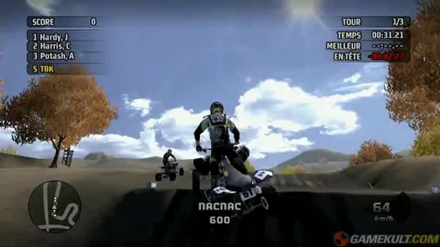 MX vs. ATV : Extrême Limite - Quad cross