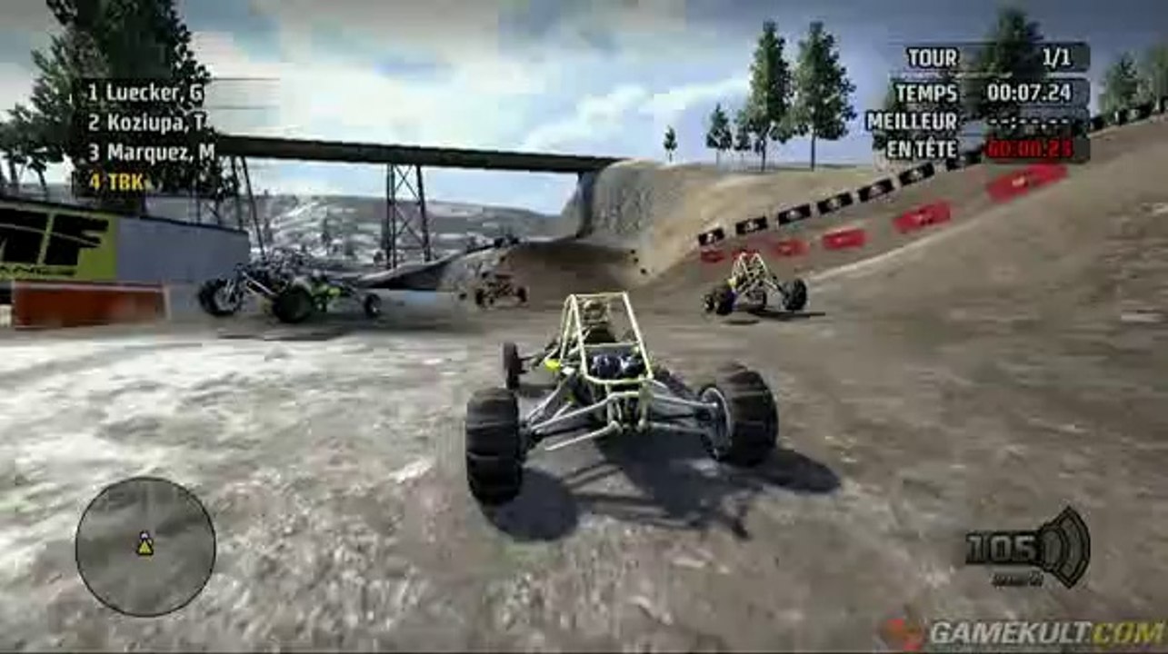 MX vs. ATV : Extrême Limite - Dune Buggy sur neige
