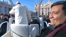 Pope Francis Keeps It Cool, Gives Friend A Ride On His Popemobile
