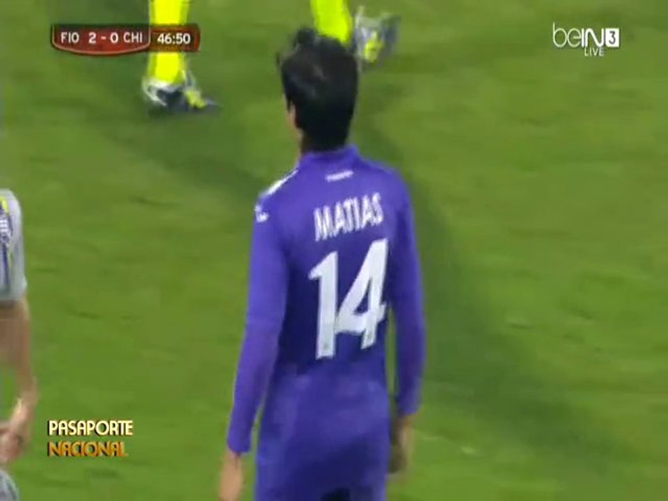 Matías Fernández Vs Chievo V. [08-01-2014]