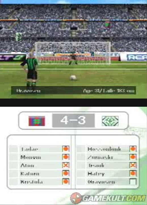 Real Football 2008 - Montée au pénos