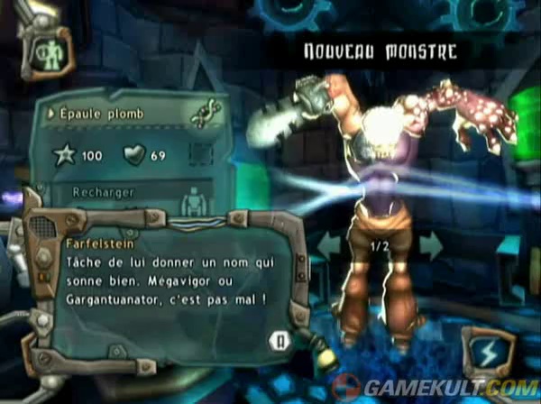 Monster Lab : vidéos du jeu sur Nintendo DS, Nintendo Wii et PlayStation 2  - Gamekult