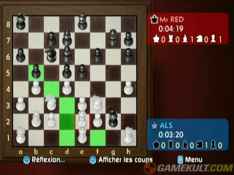 Wii Echecs - Charme échec en Wi-fi