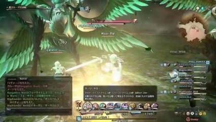 Final Fantasy XIV - Garuda Battle in the Howling Eye