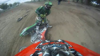 BIG Dirt Bike Wreck! Very Painful!