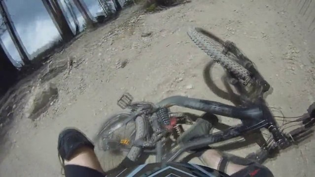 Mountain Biking CRASH Trail Riding