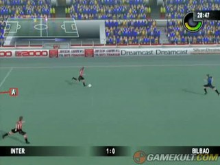 Sega Worldwide Soccer 2000 - L'Inter en manque de réussite