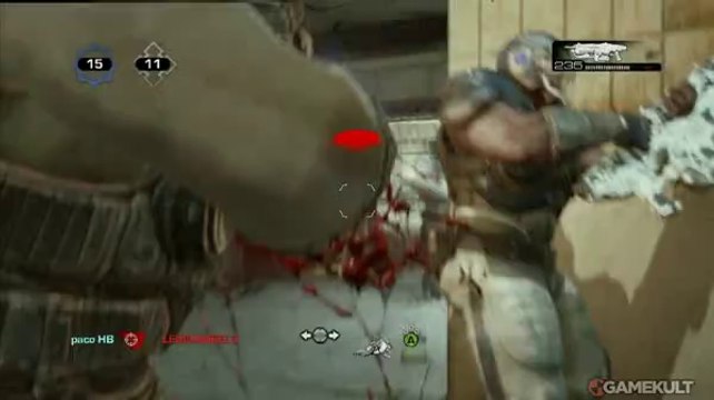 Gears of War 3 - Marcus passe à la caisse (bêta multi)