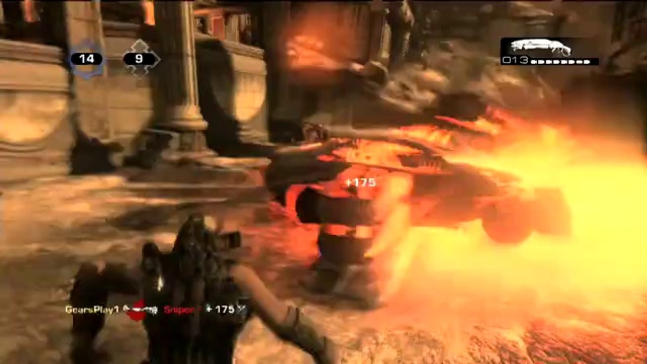 Gears of War 3 - Gridlock gameplay