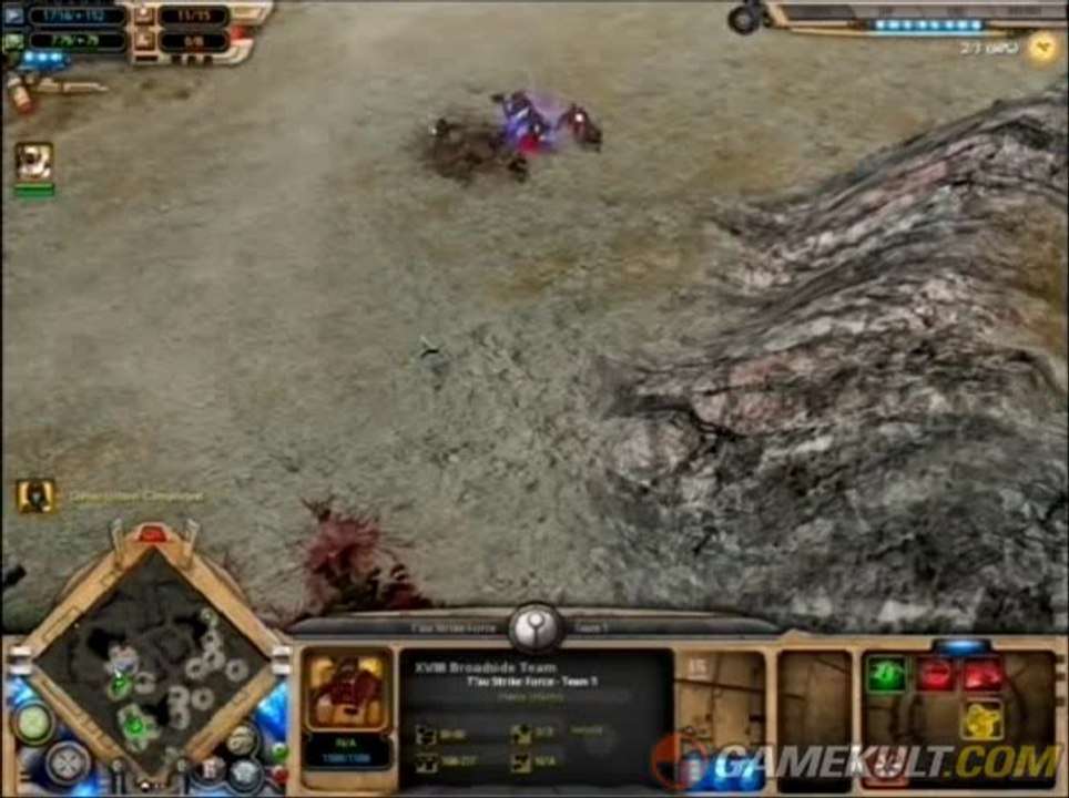 Warhammer 40.000 : Dawn of War - Dark Crusade - Les Mechwarriors Tau font leur show