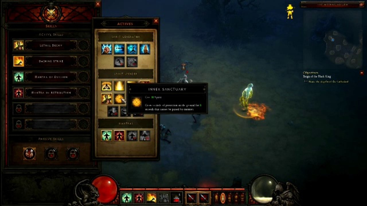 Diablo III - Moine Skills