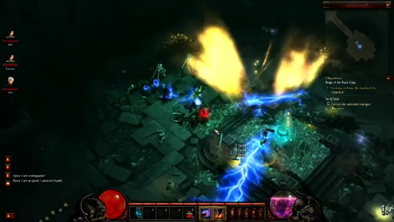 Diablo III - Sorcier Gameplay