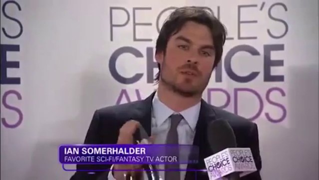 Ian Somerhalder wins Favorite Fantasy TV Actor - People's Choice Awards 2014