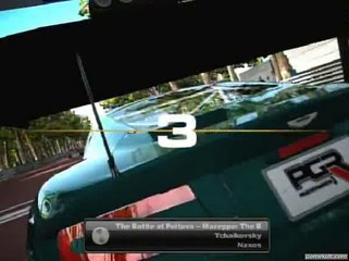 Project Gotham Racing 3 - Menu + chargement