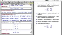 14 Xcas y Matemáticas. Diagonalización de matrices