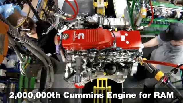 Cummins Builds Two-Millionth Pickup Engine for Ram HD Trucks