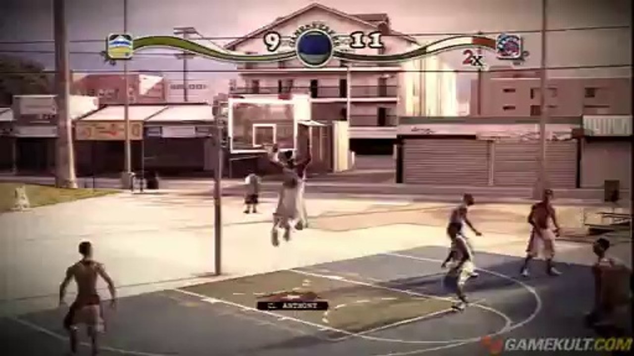 NBA Street Homecourt - Interceptions et double dunk