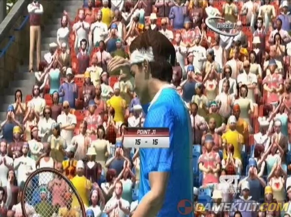 Virtua Tennis 3 - Gros serveur