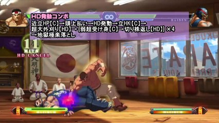 The King of Fighters XIII - Combos Team Japon