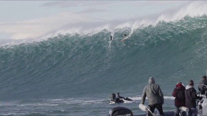 Jamie Mitchell at Belharra, France - Billabong XXL Big Wave Awards