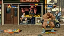 Capcom Digital Collection - Street Fighter II : Zangief est très tactile avec Cammy
