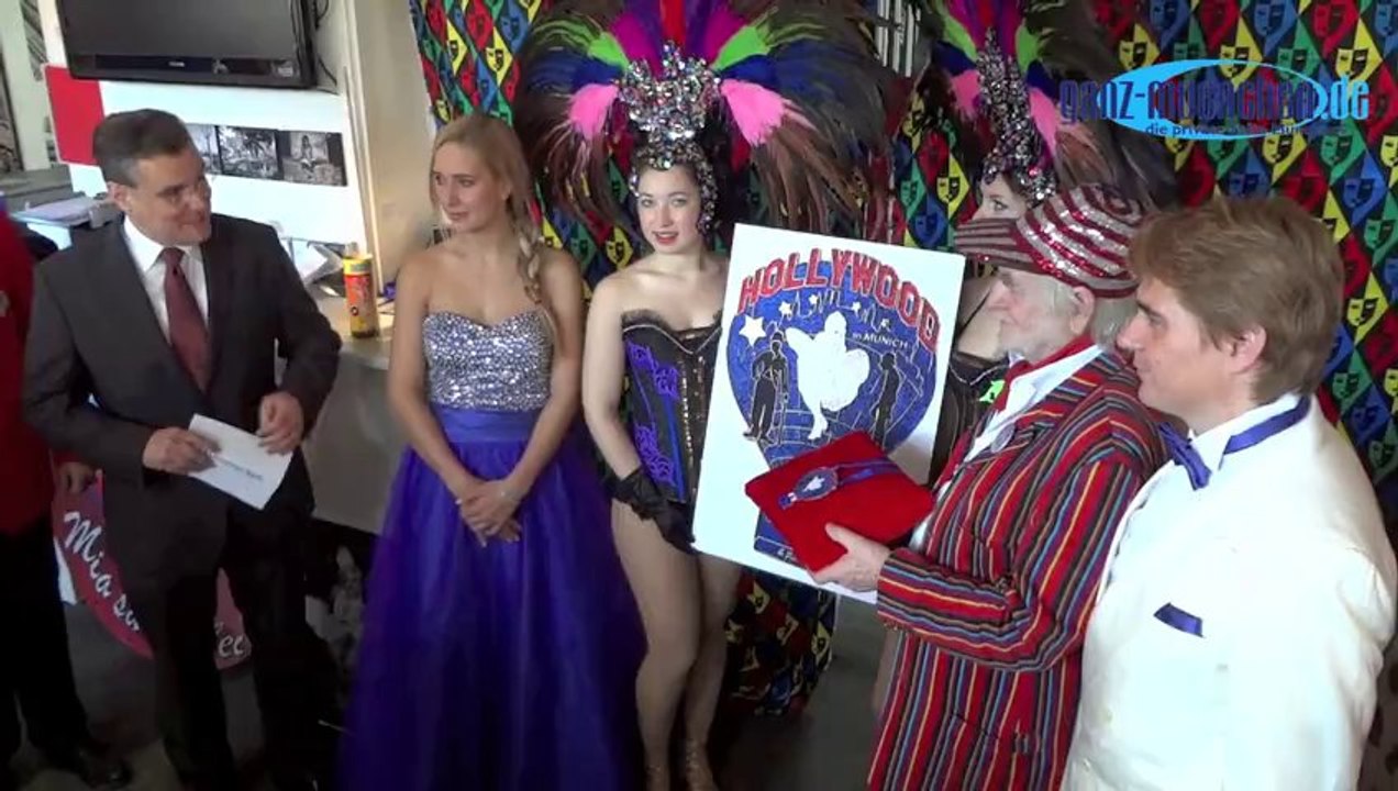 Narrhalla orden 2014 vorgestellt: motto "hollywood in munich"