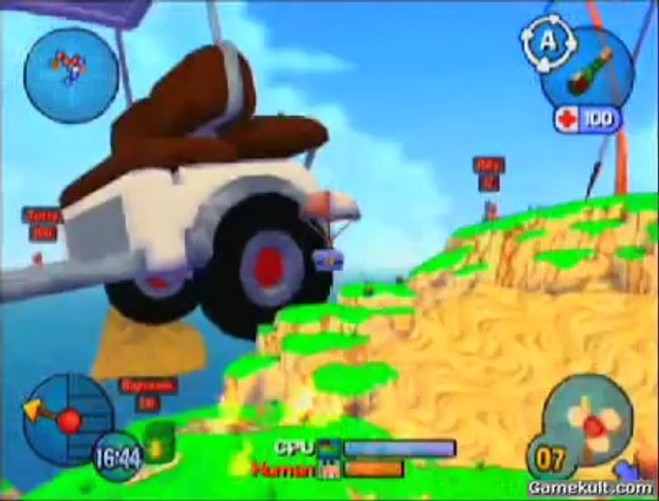 Worms 3D - Parachute