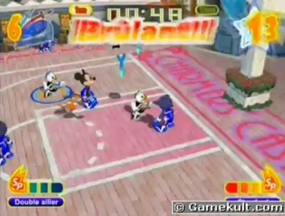 Disney Sports : Basketball - Riri Fifi Loulou vs Mickey