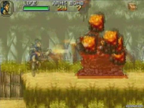 Metal Slug Advance - Premiers combats