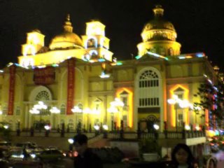 Vintage Video - Christmas at Beautiful Fuzhou and its River Banks - China Holidays