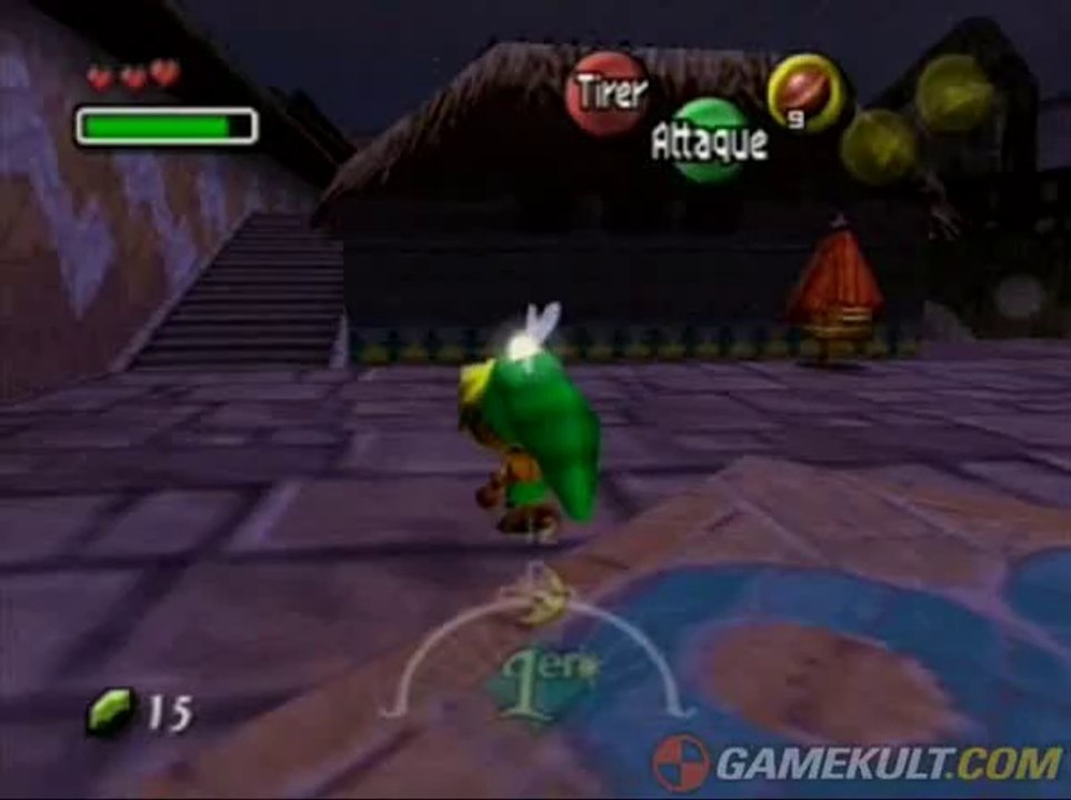 The Legend of Zelda : Collector's Edition - Cache cache à Bourg Clocher