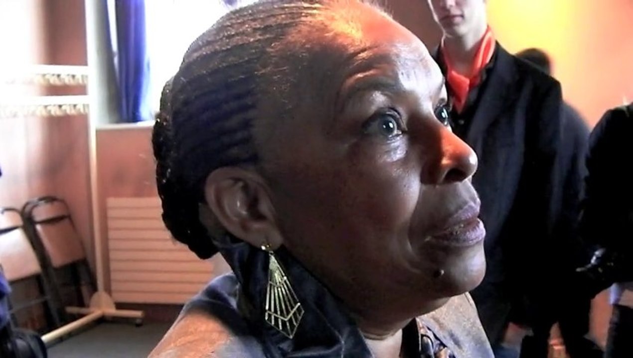 Christiane Taubira à Douai pour l'audience solennelle de la cour d'appel