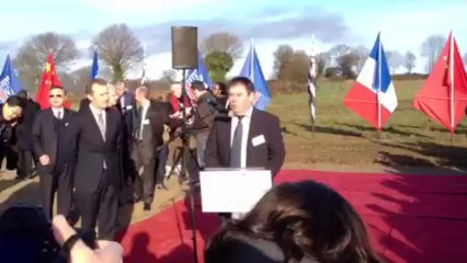 Lancement d'une usine chinoise à Carhaix, discours de Christian Troadec