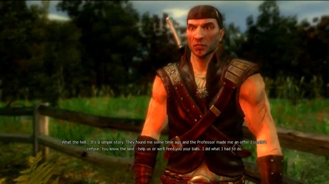 The Witcher Enhanced Edition - Dialogue Gestures