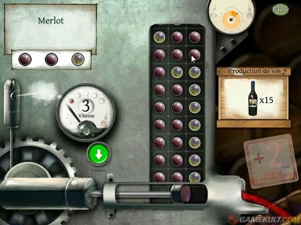 Winemaker Tycoon - La productivité Tycoon